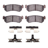 R1 Concepts 04-07 Suzuki Forenza Rear Semi Met Brake Pads and Hardware Kit by R1 Concepts RNC-2311-1036-01