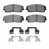 R1 Concepts 05-23 Dodge Magnum Front Semi Met Brake Pads and Hardware Kit by R1 Concepts RNC-2311-1056-01