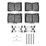 R1 Concepts 2005-2012 Acura RL Front R1 Concepts Semi Met Pads & Hardware Kit by R1 Concepts RNC-2311-1091-01