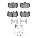 R1 Concepts 08-26 Lamborghini Huracan Front Semi Met Brake Pads and Hardware Kit by R1 Concepts RNC-2311-1130-11