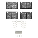 R1 Concepts 89-03 Rolls-Royce Corniche Ii Rear Semi Met Brake Pads and Hardware Kit by R1 Concepts RNC-2311-1154-01