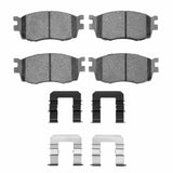 R1 Concepts 06-12 Kia Rio5 Front Semi Met Brake Pads and Hardware Kit
