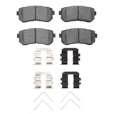 R1 Concepts 16-20 Kia Optima Rear Semi Met Brake Pads and Hardware Kit by R1 Concepts RNC-2311-1157-02