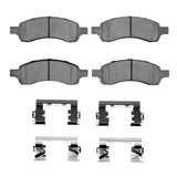 R1 Concepts 07-17 Saturn Outlook Front Semi Met Brake Pads and Hardware Kit