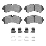 R1 Concepts 2019-2025 Freightliner Sprinter 1500 Front R1 Concepts Semi Met Pads & Hardware Kit by R1 Concepts RNC-2311-1268-02