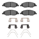 R1 Concepts 07-17 Nissan Versa Front Semi Met Brake Pads and Hardware Kit by R1 Concepts RNC-2311-1345-01