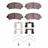 R1 Concepts 07-23 Suzuki Kizashi Front Semi Met Brake Pads and Hardware Kit by R1 Concepts RNC-2311-1374-01