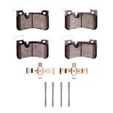R1 Concepts 11-13 Mercedes-Benz C63 AMG Rear Semi Met Pads & Hardware Kit by R1 Concepts RNC-2311-1450-02