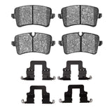 R1 Concepts 12-13 Audi A6 (USA/Canada) Rear Semi Met Pads & Hardware Kit by R1 Concepts RNC-2311-1547-11