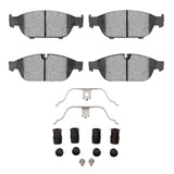 R1 Concepts 12-18 Audi A7 Quattro Front Semi Met Brake Pads and Hardware Kit by R1 Concepts RNC-2311-1549-01