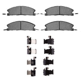 R1 Concepts 13-19 Lincoln Taurus Sho Front Semi Met Brake Pads and Hardware Kit by R1 Concepts RNC-2311-1611-13