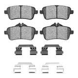 R1 Concepts 12-19 Mercedes-Benz GLS63 AMG Rear Semi Met Pads & Hardware Kit by R1 Concepts RNC-2311-1630-23