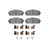 R1 Concepts 14-14 Jeep Cherokee Front Semi Met Brake Pads and Hardware Kit by R1 Concepts RNC-2311-1709-01