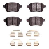 R1 Concepts 14-19 Fiat 500L Rear Semi Met Brake Pads and Hardware Kit by R1 Concepts RNC-2311-1722-01