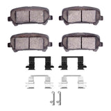 R1 Concepts 15-20 GMC Canyon Rear Semi Met Brake Pads and Hardware Kit by R1 Concepts RNC-2311-1806-01