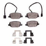 R1 Concepts 15-20 Alfa Romeo 4C Rear Semi Met Pads & Hardware Kit by R1 Concepts RNC-2311-1822-01