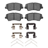 R1 Concepts 16-21 Kia Forte Front Semi Met Brake Pads and Hardware Kit by R1 Concepts RNC-2311-1828-01