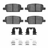 R1 Concepts 16-21 Chevrolet Malibu Rear Semi Met Brake Pads and Hardware Kit by R1 Concepts RNC-2311-1921-01