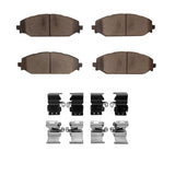 R1 Concepts 19-25 Ram 1500 Front Semi Met Brake Pads and Hardware Kit by R1 Concepts RNC-2311-2179-01