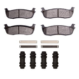 R1 Concepts 97-11 Ford F-150 RWD Rear Performance Off-Road/Tow Brake Pads & Hardware Kit