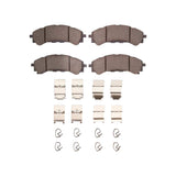R1 Concepts 2019-2025 Ford Ranger (USA/Canada) Front Performance Off-Road/Tow Brake Pads & Hardware Kit by R1 Concepts RNC-2400-2216-01