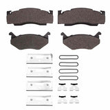 R1 Concepts 1973-1989 Chrysler LeBaron Front/Rear R1 Concepts Optimum OE Pads & Hardware Kit by R1 Concepts RNC-2551-0084-01