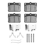 R1 Concepts 81-83 Toyota Corolla (US/Canada) Front Optimum OE Pads & Hardware Kit by R1 Concepts RNC-2551-0101-02
