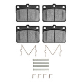 R1 Concepts 72-78 Mazda 808 Front Optimum OE Pads & Hardware Kit