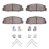 R1 Concepts 78-83 Dodge Challenger Rear Optimum OE Pads & Hardware Kit by R1 Concepts RNC-2551-0144-02