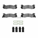 R1 Concepts 84-86 Ford Mustang Rear Optimum OE Pads & Hardware Kit by R1 Concepts RNC-2551-0204-01