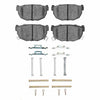 R1 Concepts 81-98 Nissan Maxima Rear Optimum OE Brake Pads and Hardware Kit