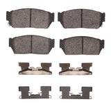 R1 Concepts 83-87 Honda Civic Hatchback Front Optimum OE Pads & Hardware Kit