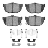R1 Concepts 85-09 Hyundai Tiburon Rear Optimum OE Brake Pads & Hardware Kit by R1 Concepts RNC-2551-0323-01