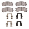 R1 Concepts 86-90 Nissan Sentra Front Optimum OE Pads & Hardware Kit