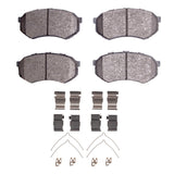 R1 Concepts 88-95 Mazda 929 Front Optimum OE Brake Pads & Hardware Kit