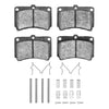 R1 Concepts 90-02 Ford ASPIRE Front Optimum OE Pads & Hardware Kit