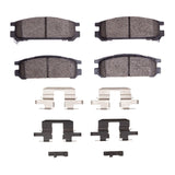 R1 Concepts 90-99 Subaru Svx Rear Optimum OE Brake Pads and Hardware Kit by R1 Concepts RNC-2551-0471-04