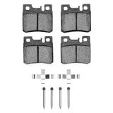 R1 Concepts 87-00 Mercedes-Benz C280 Rear Optimum OE Pads & Hardware Kit by R1 Concepts RNC-2551-0495-02