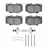 R1 Concepts 93-97 Lexus LX450 Front Optimum OE Pads & Hardware Kit