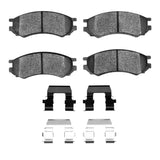 R1 Concepts 91-96 Saturn SC1 Front Optimum OE Pads & Hardware Kit by R1 Concepts RNC-2551-0507-01