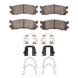 R1 Concepts 1995-2002 Mazda Millenia Rear R1 Concepts Optimum OE Pads & Hardware Kit by R1 Concepts RNC-2551-0553-02