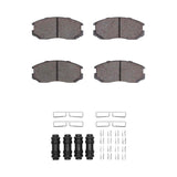 R1 Concepts 91-00 Plymouth Summit Front Optimum OE Brake Pads and Hardware Kit