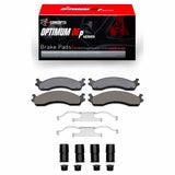 R1 Concepts 96-07 Ford F-250 4WD (Except Super Duty Front Optimum OE Brake Pads and Hardware Kit by R1 Concepts RNC-2551-0655-02
