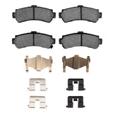 R1 Concepts 95-00 Nissan 200SX Rear Optimum OE Brake Pads & Hardware Kit