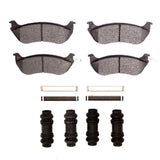 R1 Concepts 1996-2002 Ford Crown Victoria Rear R1 Concepts Optimum OE Pads & Hardware Kit by R1 Concepts RNC-2551-0674-01