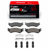 R1 Concepts 97-04 Lincoln Ram 1500 Van Front Optimum OE Brake Pads and Hardware Kit by R1 Concepts RNC-2551-0702-02