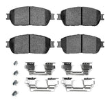 R1 Concepts 04-10 Toyota Camry Front Optimum OE Brake Pads & Hardware Kit by R1 Concepts RNC-2551-0906-11
