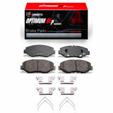 R1 Concepts 02-20 Honda Pilot Front Optimum OE Brake Pads and Hardware Kit by R1 Concepts RNC-2551-0914-04