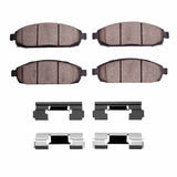 R1 Concepts 05-10 Jeep Grand Cherokee Front Optimum OE Pads & Hardware Kit
