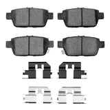 R1 Concepts 2006-2014 Acura TL Rear R1 Concepts Optimum OE Pads & Hardware Kit by R1 Concepts RNC-2551-1103-01